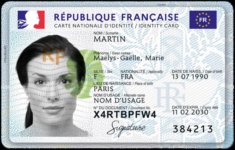 Carte d'identité