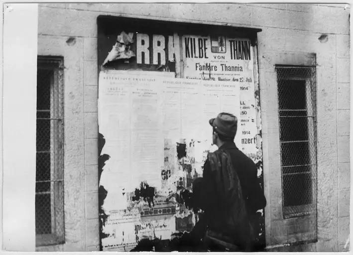 1915.06.22, Tableau des affiches