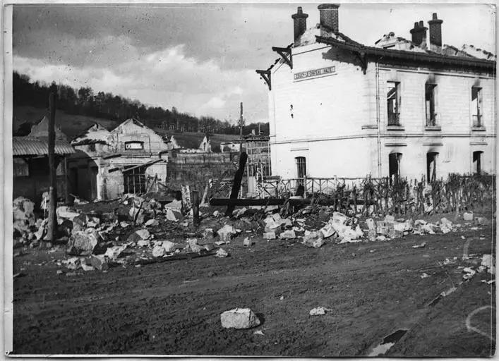 1917.03.31, Gare, La halte