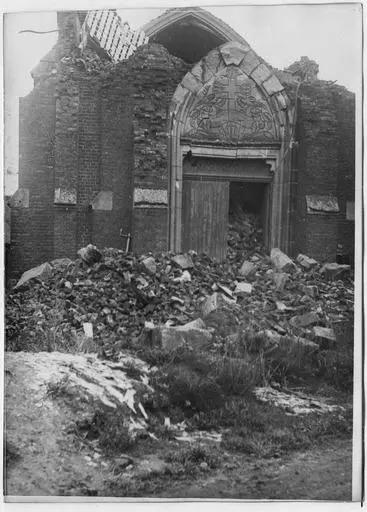 1917.11, Eglise, Destructions