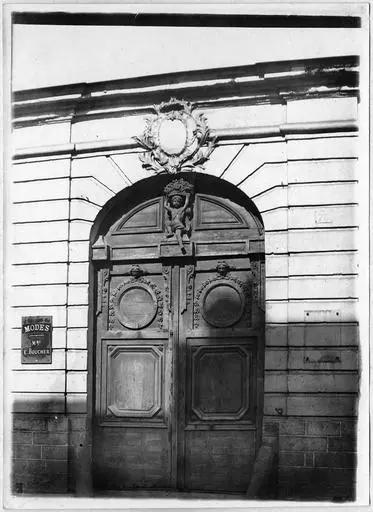 1918.04.05, Maison, Porte, rue Saint-Gilles