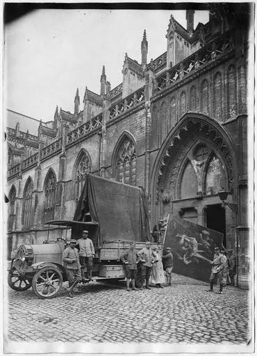 1918.05.07, Eglise, Organisation du Front Nord ; Chargement d'un Rubens