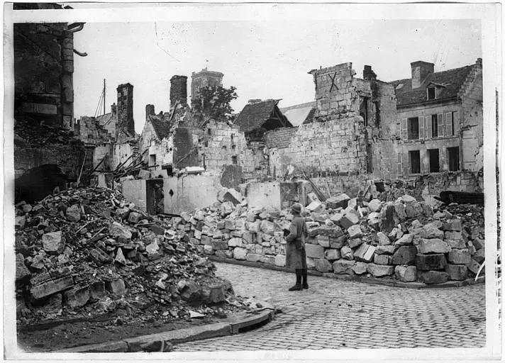 Une rue de Soissons