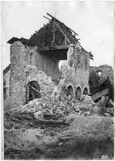 Vue d'ensemble des ruines