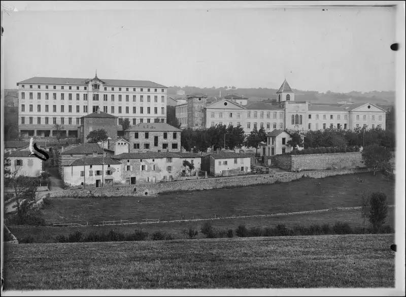 Sanatorium pour les soldats tuberculeux. Vue panoramique