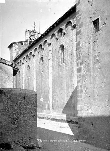 Façade sud, vue en perspective