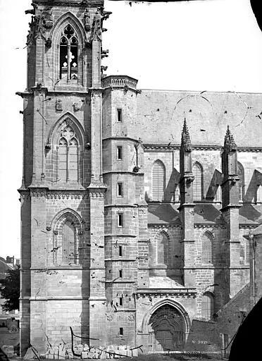 1893 (avant), Eglise, Façade sud : Clocher