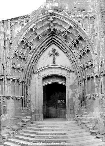 Eglise Saint-Saturnin, Portail ouest