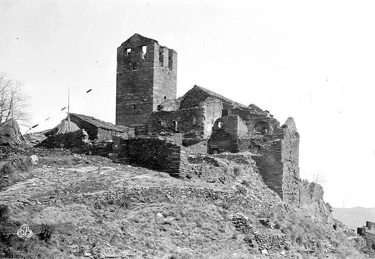 1905 (avant), Abbaye de Serrabona, Vue d'ensemble