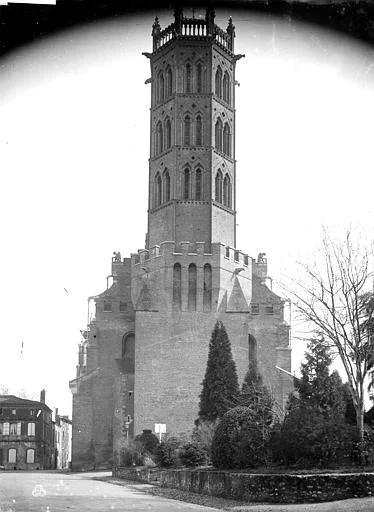 1884, Cathédrale Saint-Antonin, Ensemble ouest : clocher