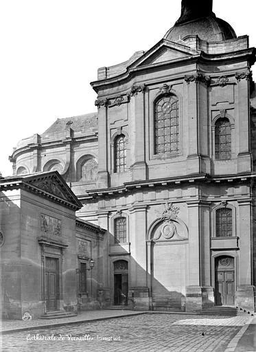 1905 (avant), Cathédrale Saint-Louis, Façade est : Transept