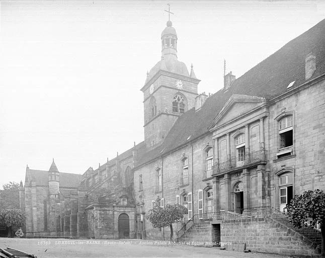 1911 (avant), Eglise Saint-Pierre ; Abbaye Saint-Colomban (ancienne), Ensemble nord-ouest