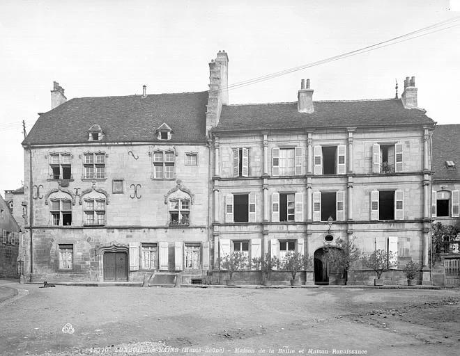 1911 (avant), Hôtel Thiadot dit aussi Maison du bailli, Vue d'ensemble