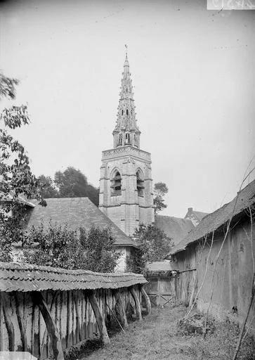 Clocher, côté sud-ouest