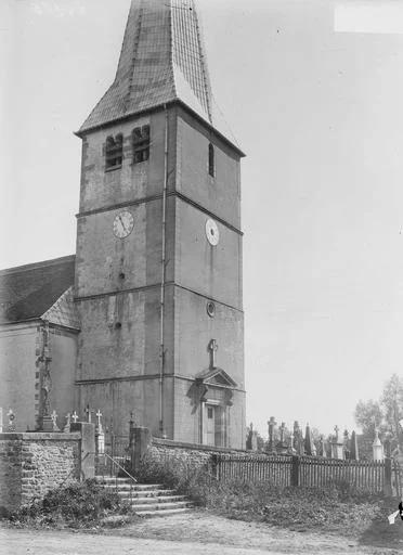 1914 (avant), Eglise, Clocher