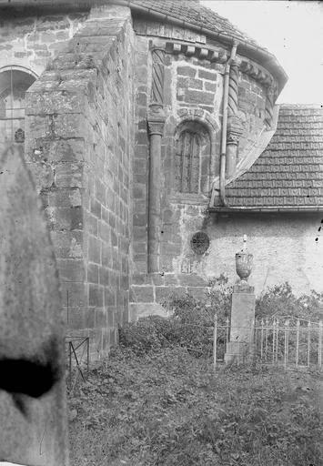 1914 (avant), Eglise, Abside, au sud