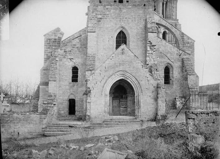 1920, Eglise, Façade ouest