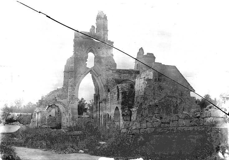 1920, Eglise, Ruines, ensemble nord-ouest