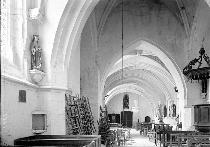 Nef vue du choeur