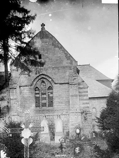 Transept à l'extérieur