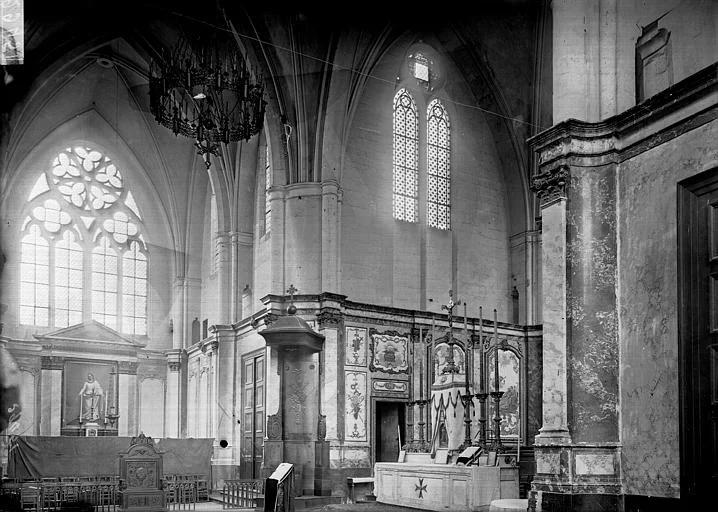 Cathédrale Saint-Dié, Transept et choeur