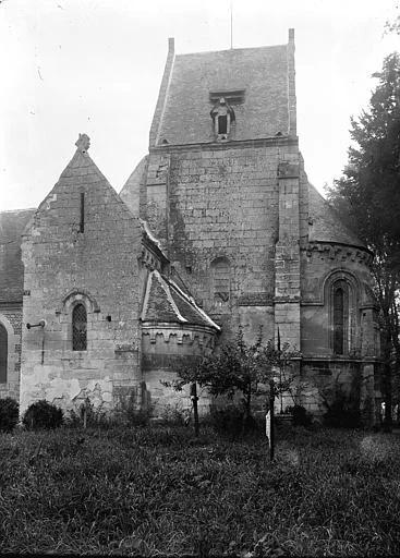 Abside et clocher au sud