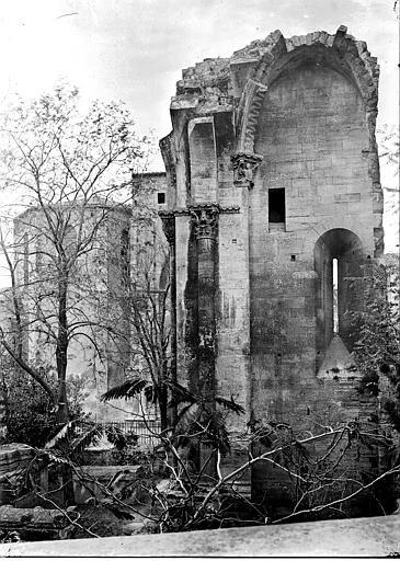 Eglise abbatiale Saint-Gilles, Ruines