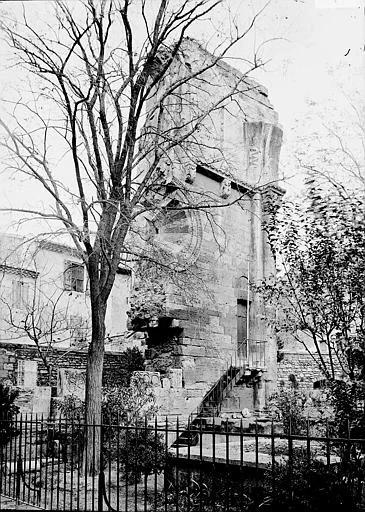 Eglise abbatiale Saint-Gilles, Ruines