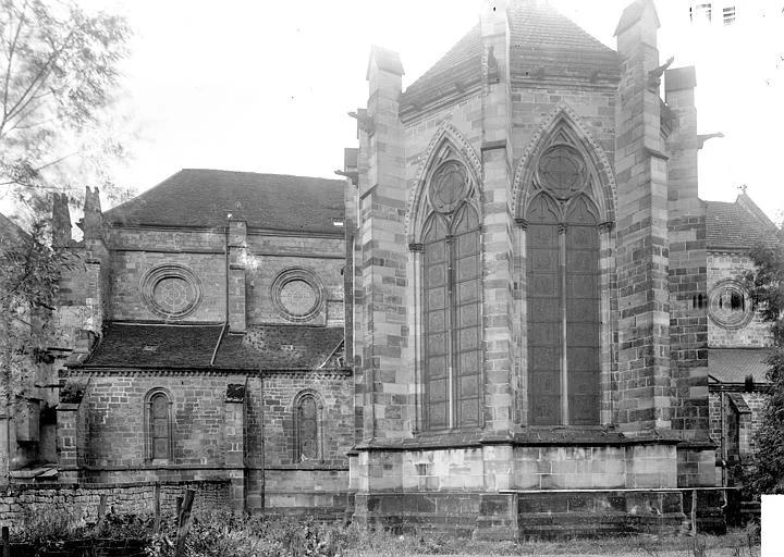 Eglise abbatiale (ancienne), Abside