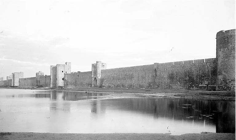 Remparts, Ensemble sud, côté étang