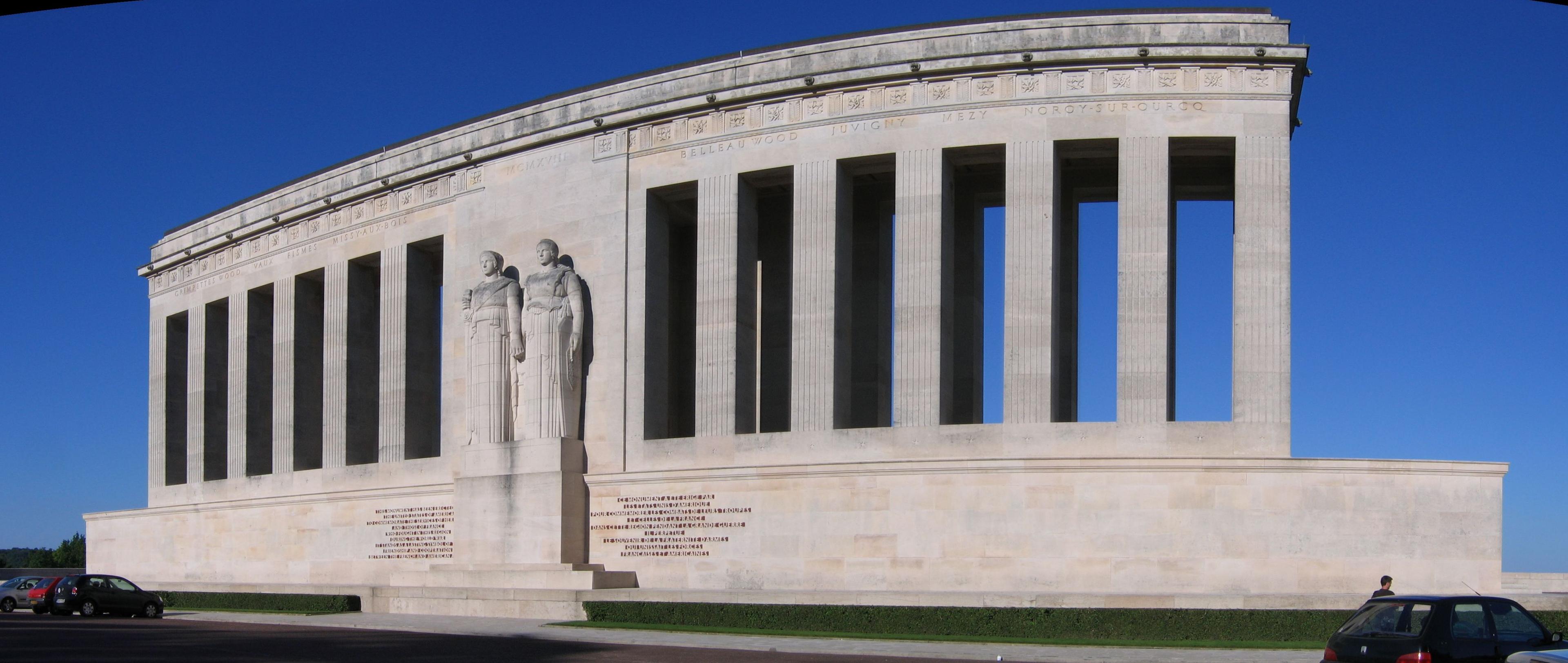 Chateau-Thierry American Monument rear side