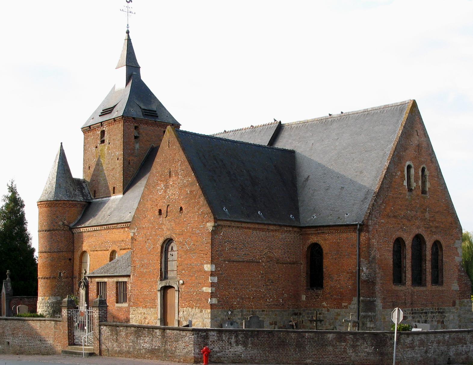 Autreppes église fortifiée 1b