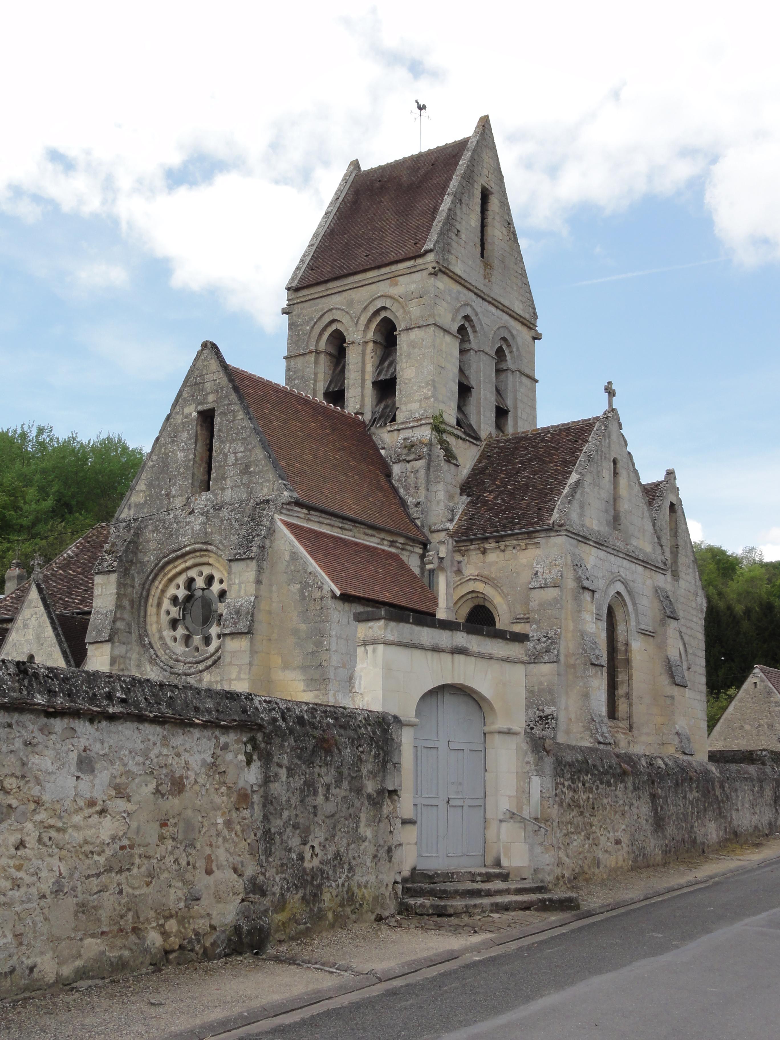 Chaillevois (Aisne) église