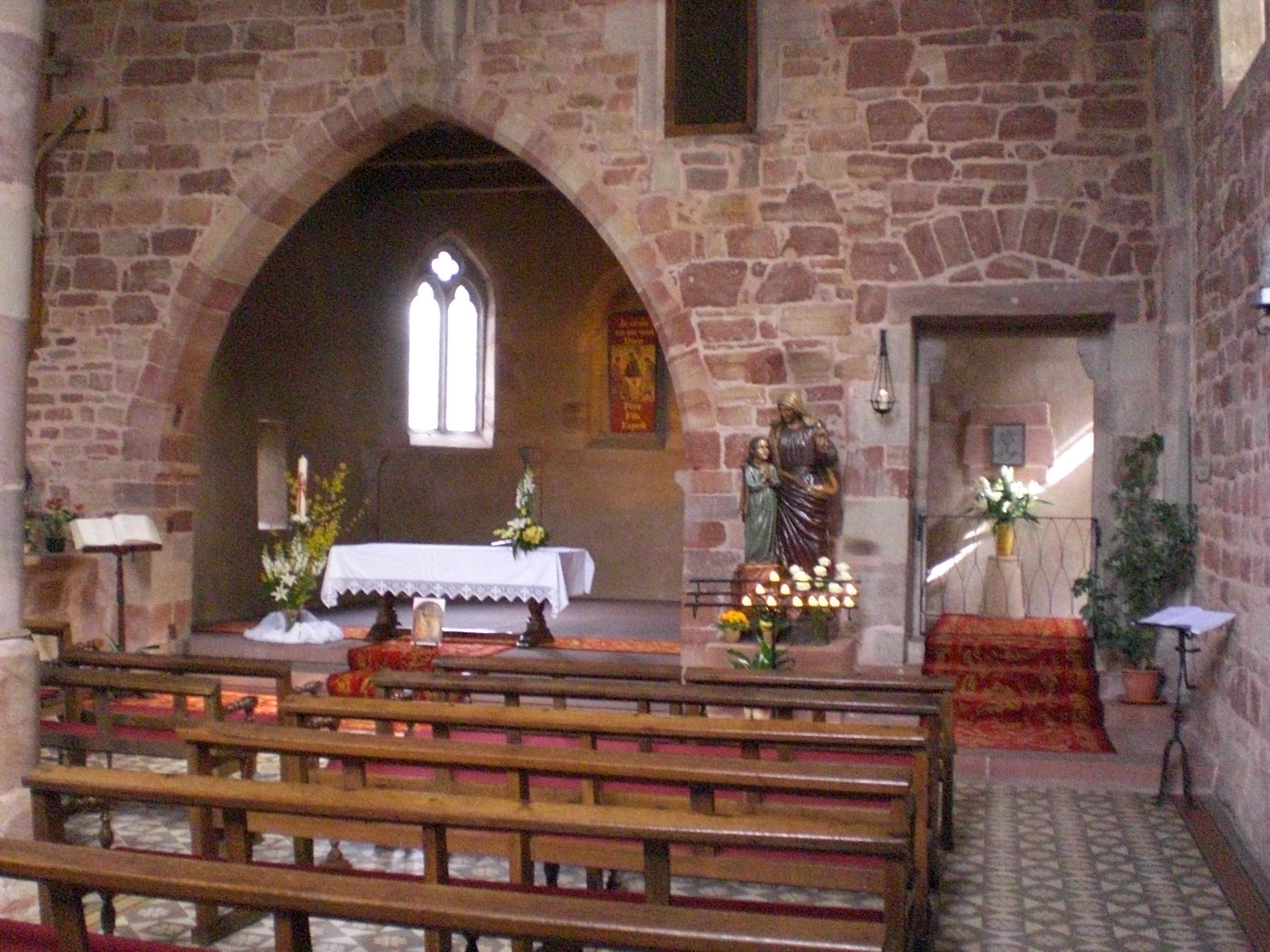 Chapelle Sainte Croix Forbach interieur