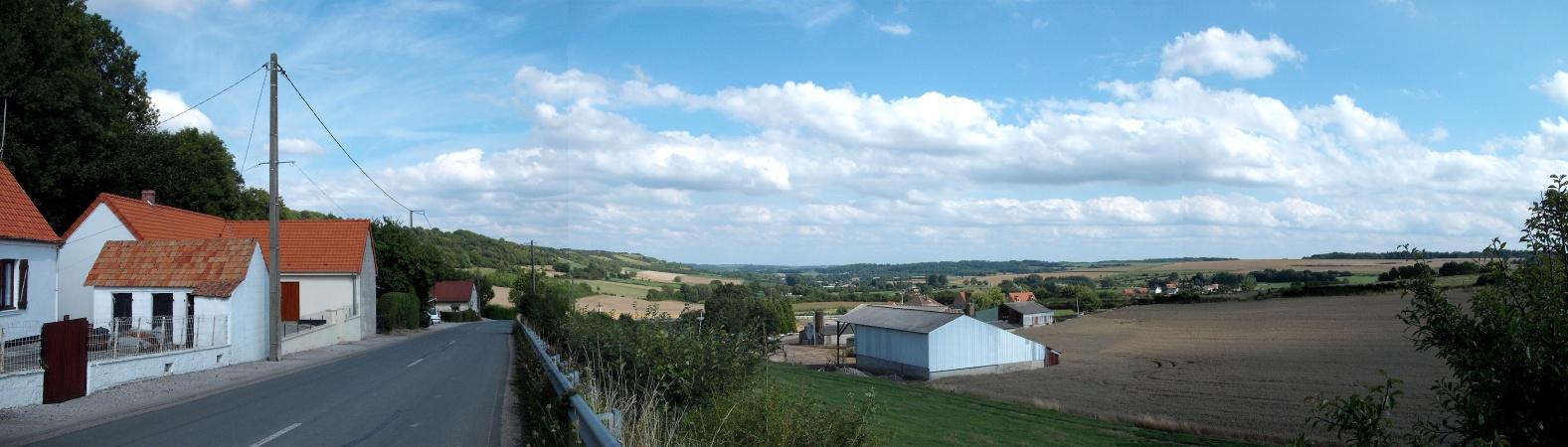 Descente vers Coulomby